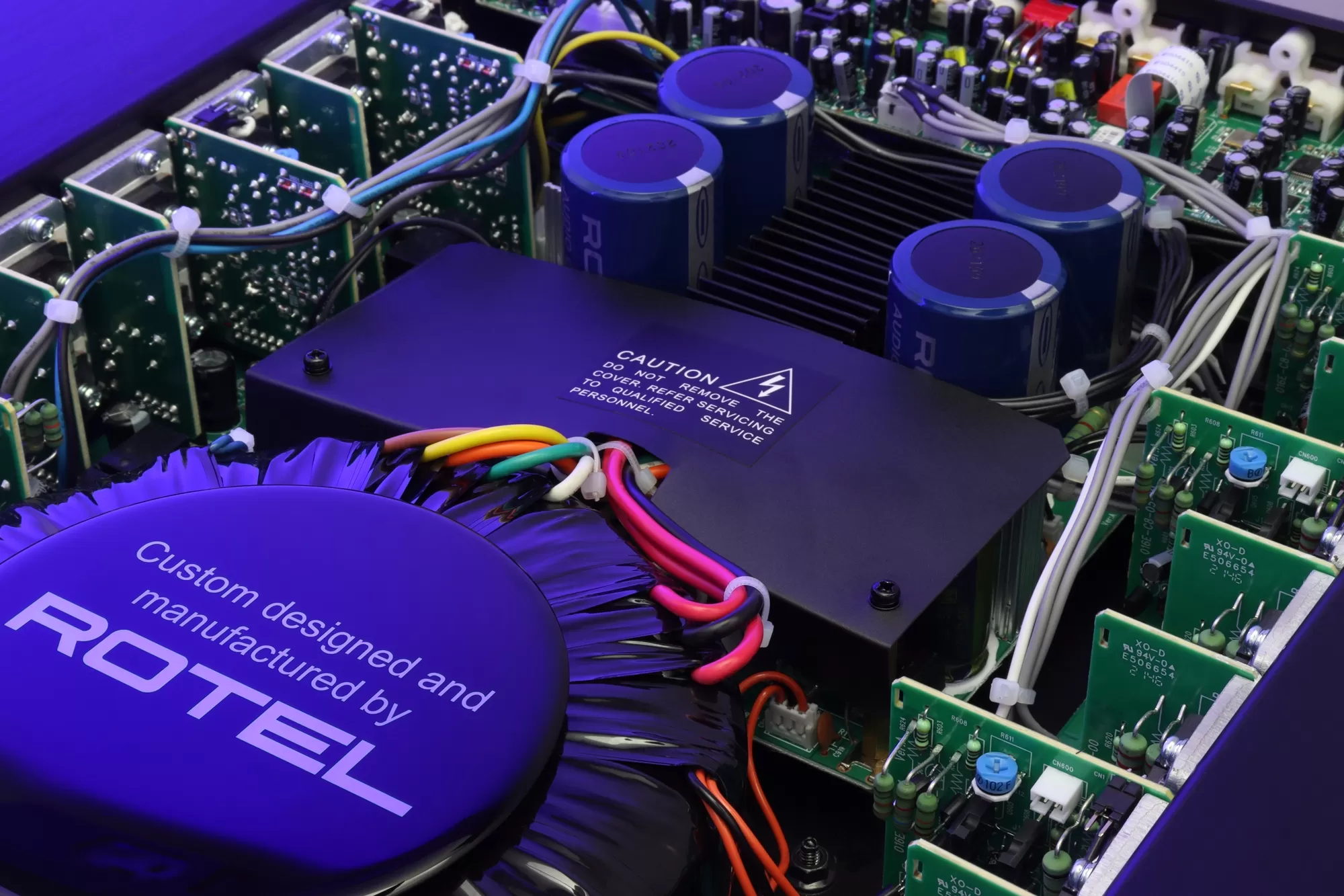 Rotel C8 Custom Installation Amplifier - Image 3